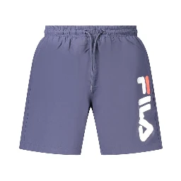 Blue Polyamide Swimwear