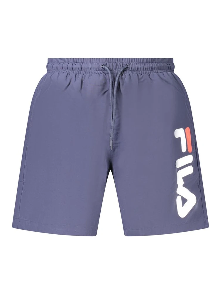 Blue Polyamide Swimwear