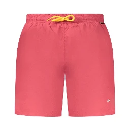 Red Polyamide Swimwear