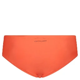 Red Elastane Swimwear