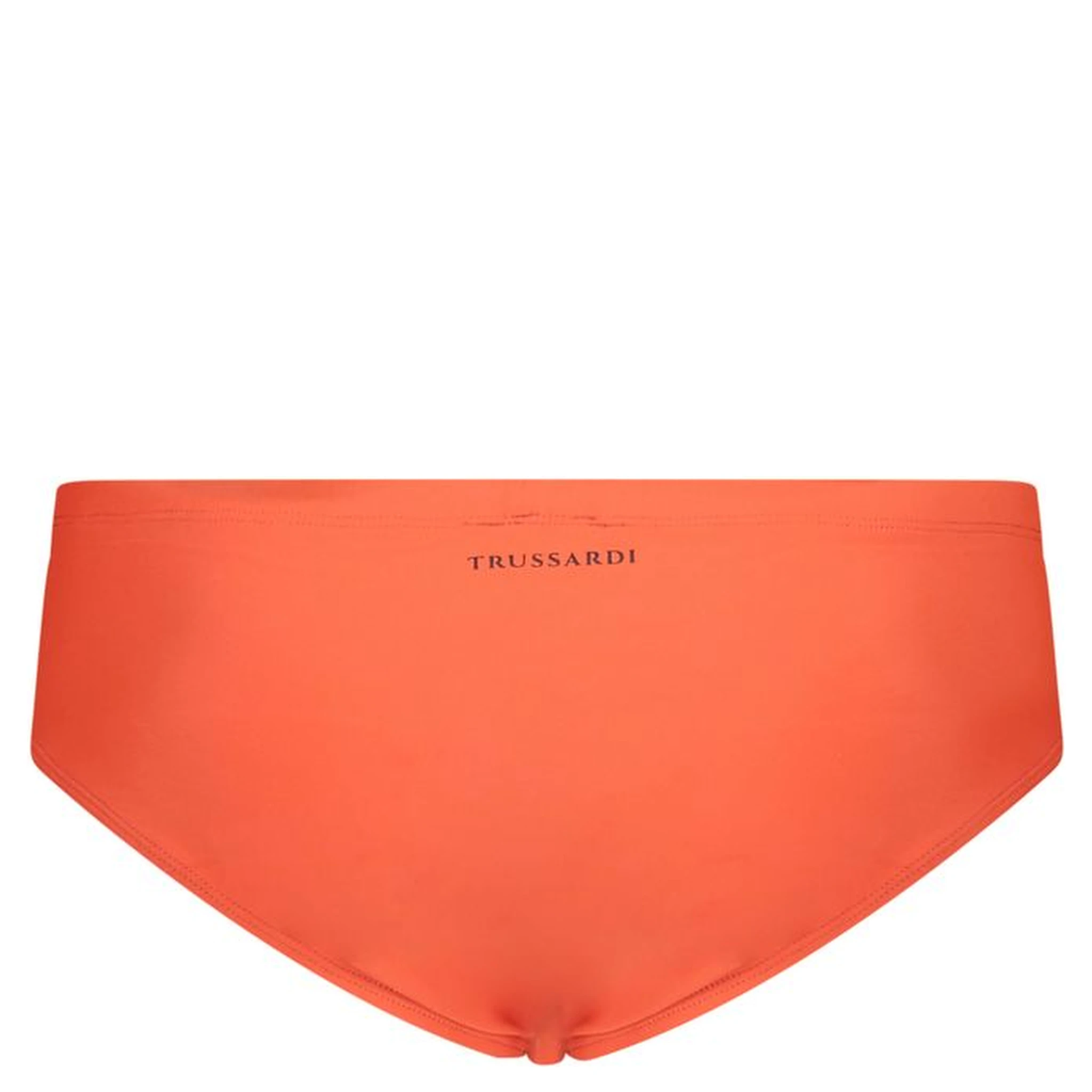 Red Elastane Swimwear