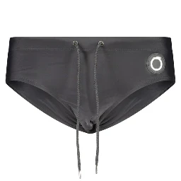 Black Elastane Swimwear