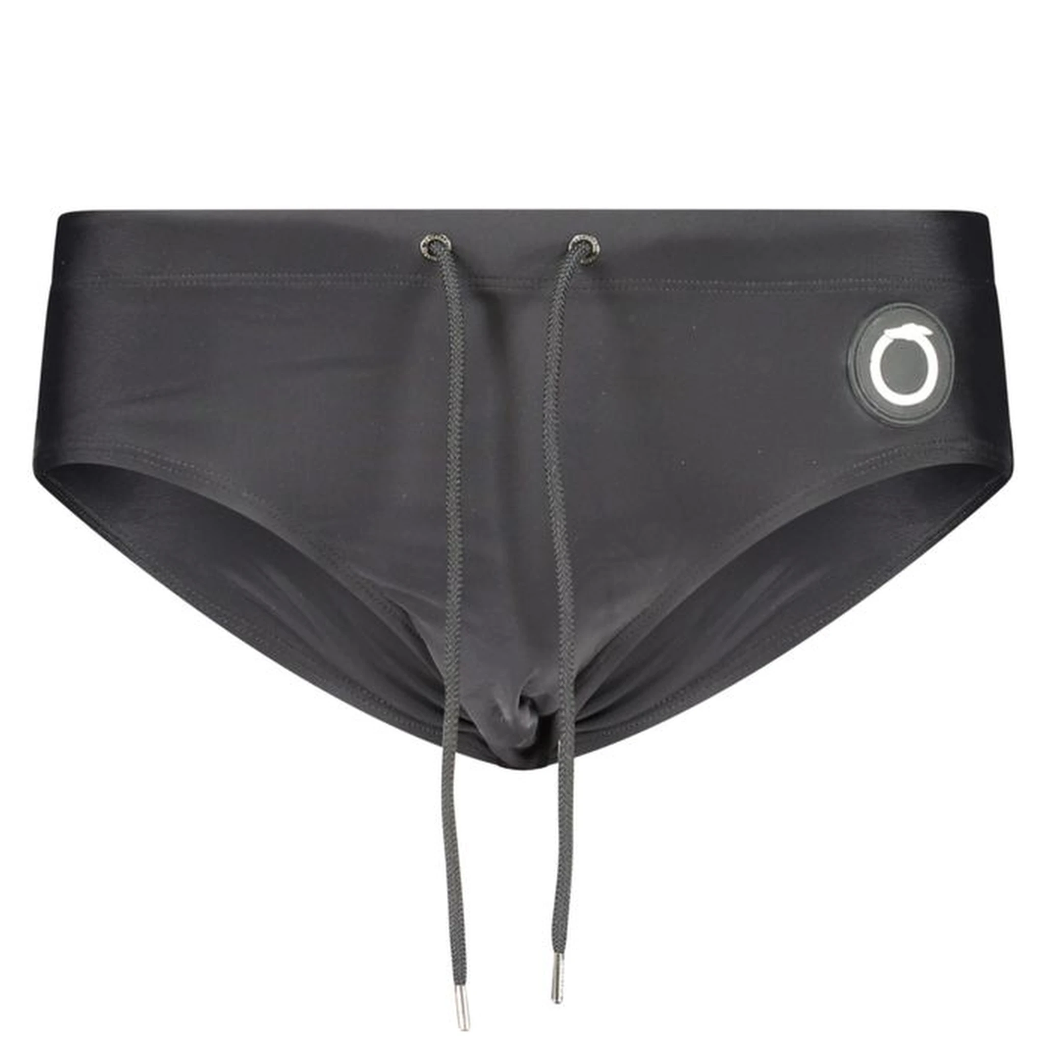 Black Elastane Swimwear