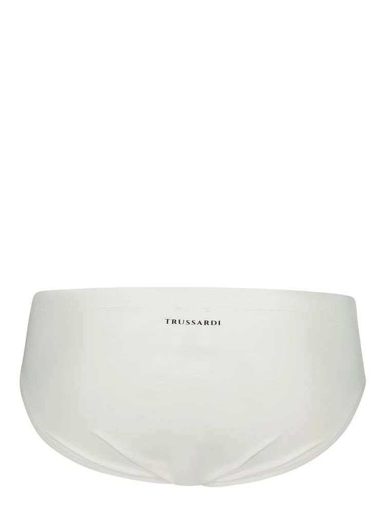 White Elastane Swimwear alternative