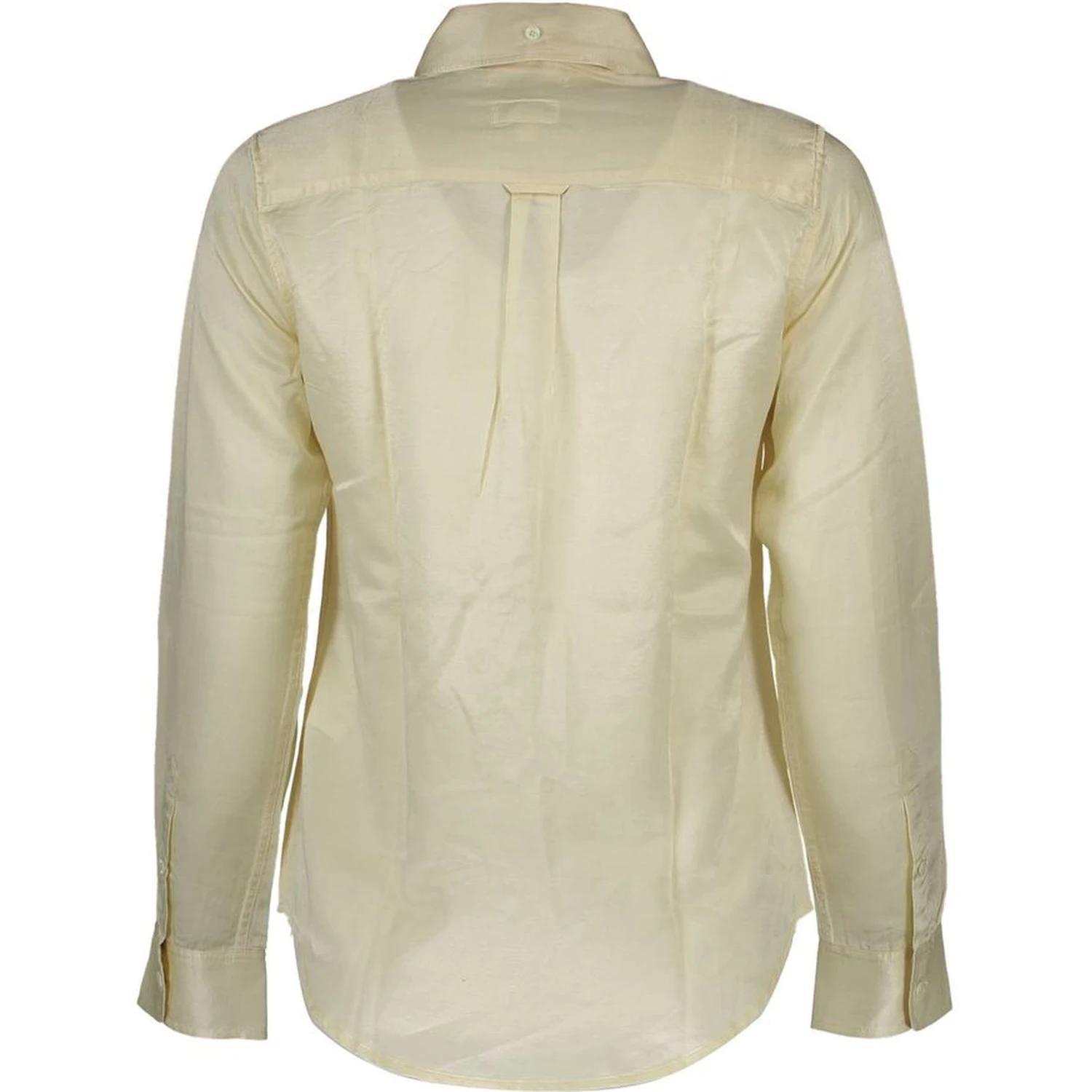 Beige Cotton Women Shirt