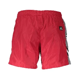 Rosso Polyester Mens Swim Boxer