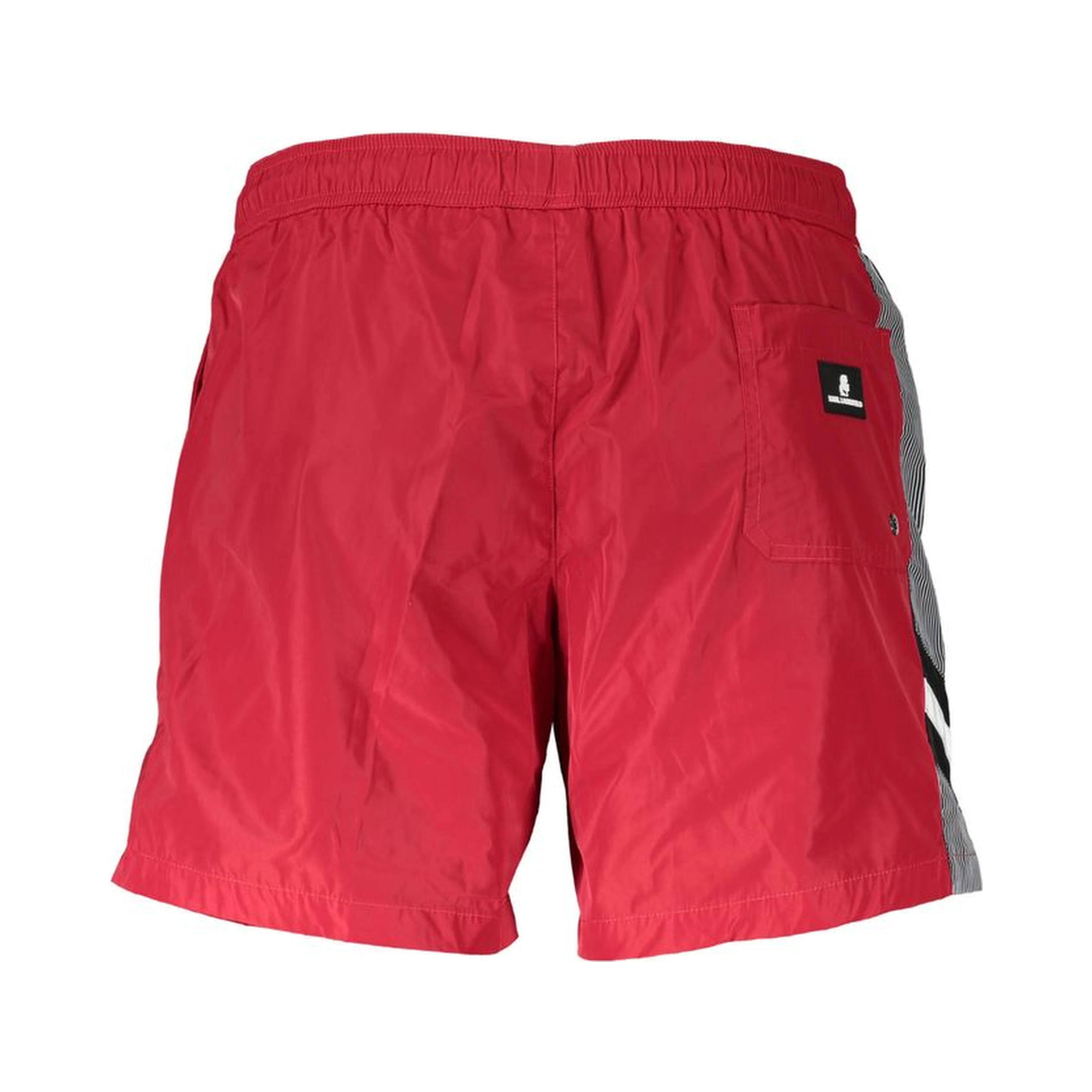 Rosso Polyester Mens Swim Boxer