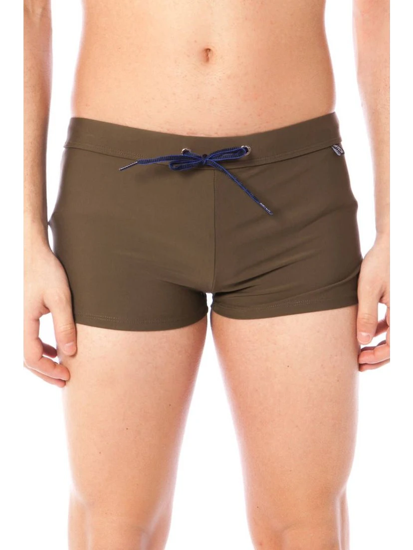 Verde Polyamide Men's Swim Trunk