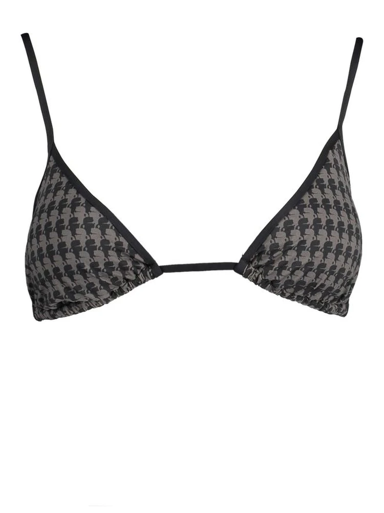 Black Polyamide Women Swimsuit