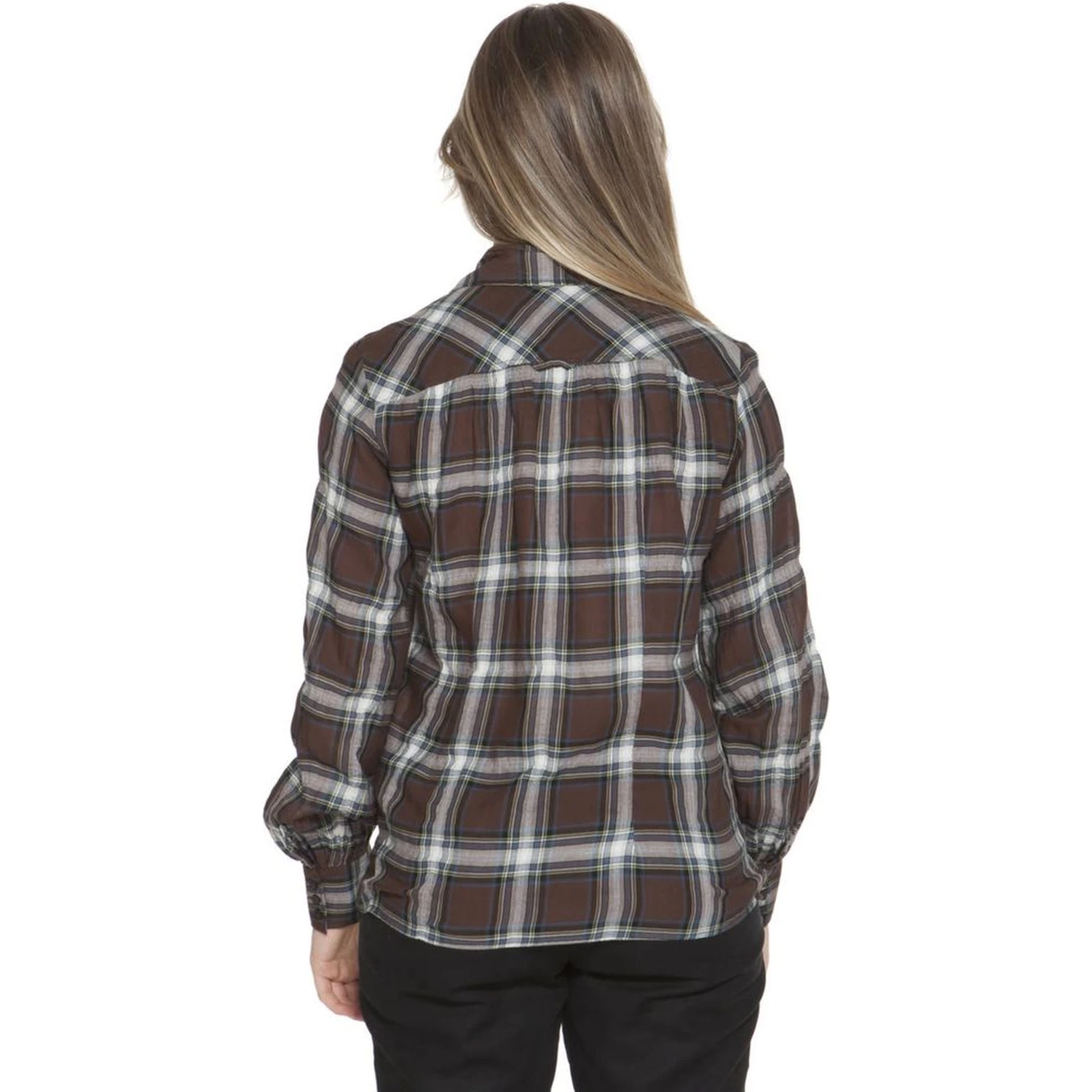 Marrone Cotton Woman Shirt