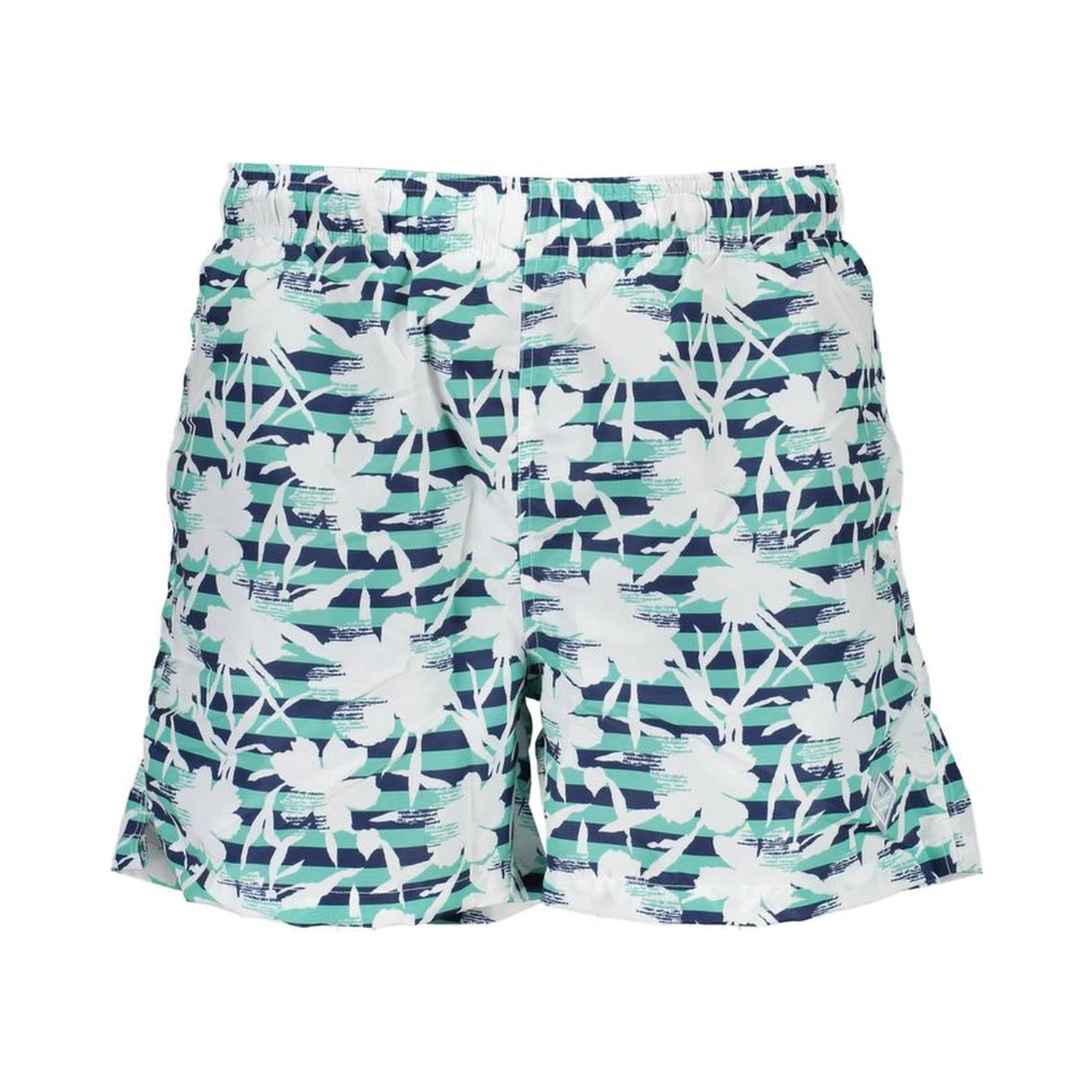 Verde Polyester Men's Swim Trunk