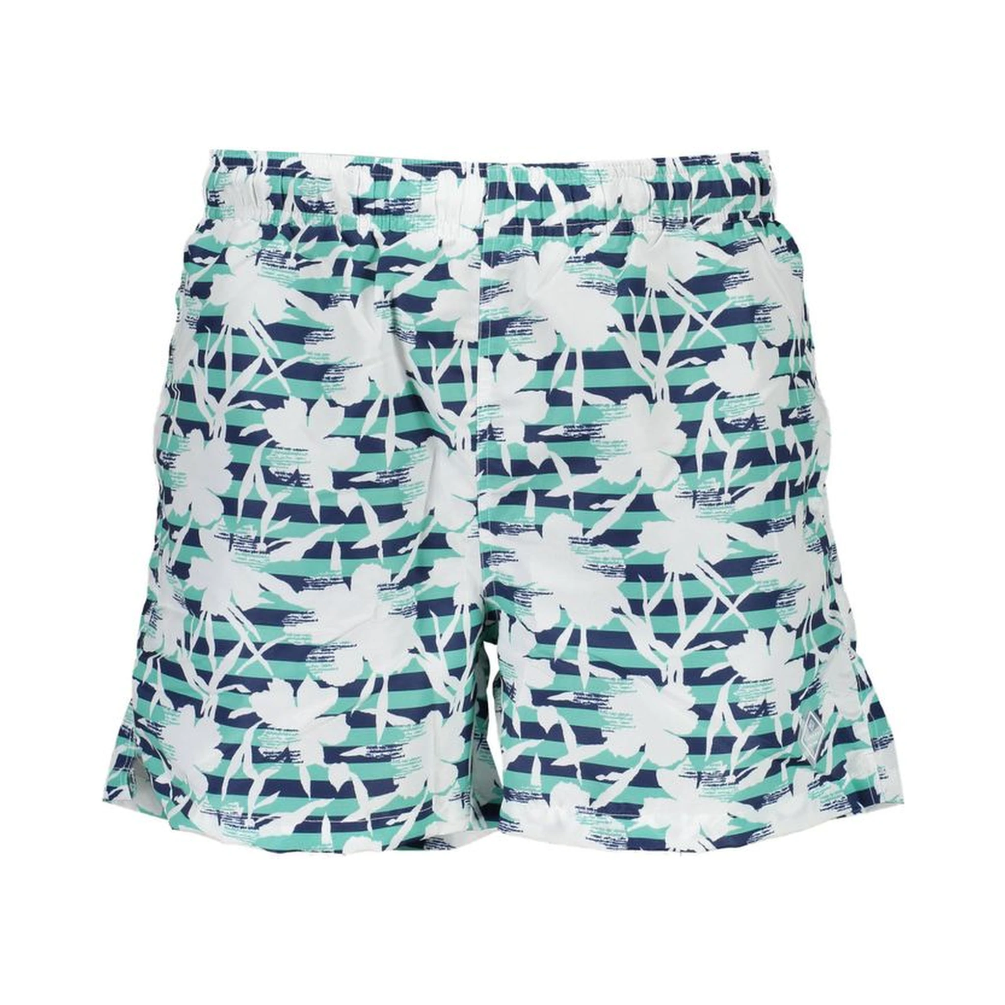 Verde Polyester Men's Swim Trunk