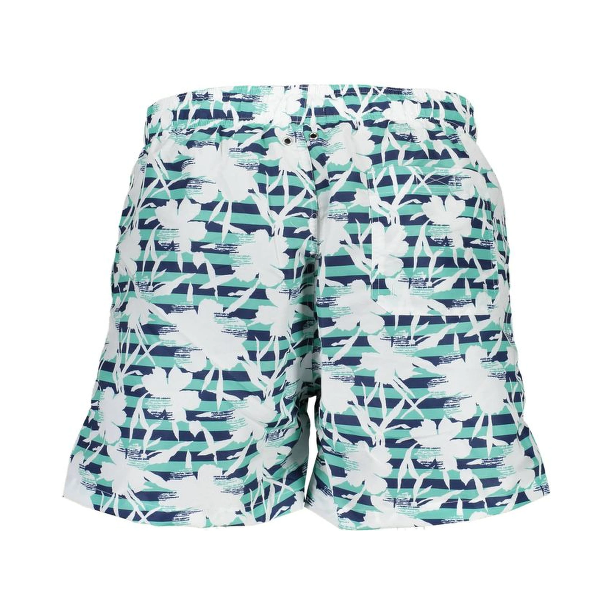 Verde Polyester Men's Swim Trunk