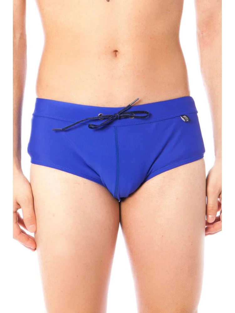 Blu Poliammide Men Swim Brief