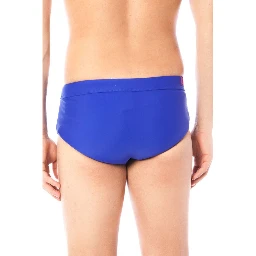 Blu Poliammide Men Swim Brief