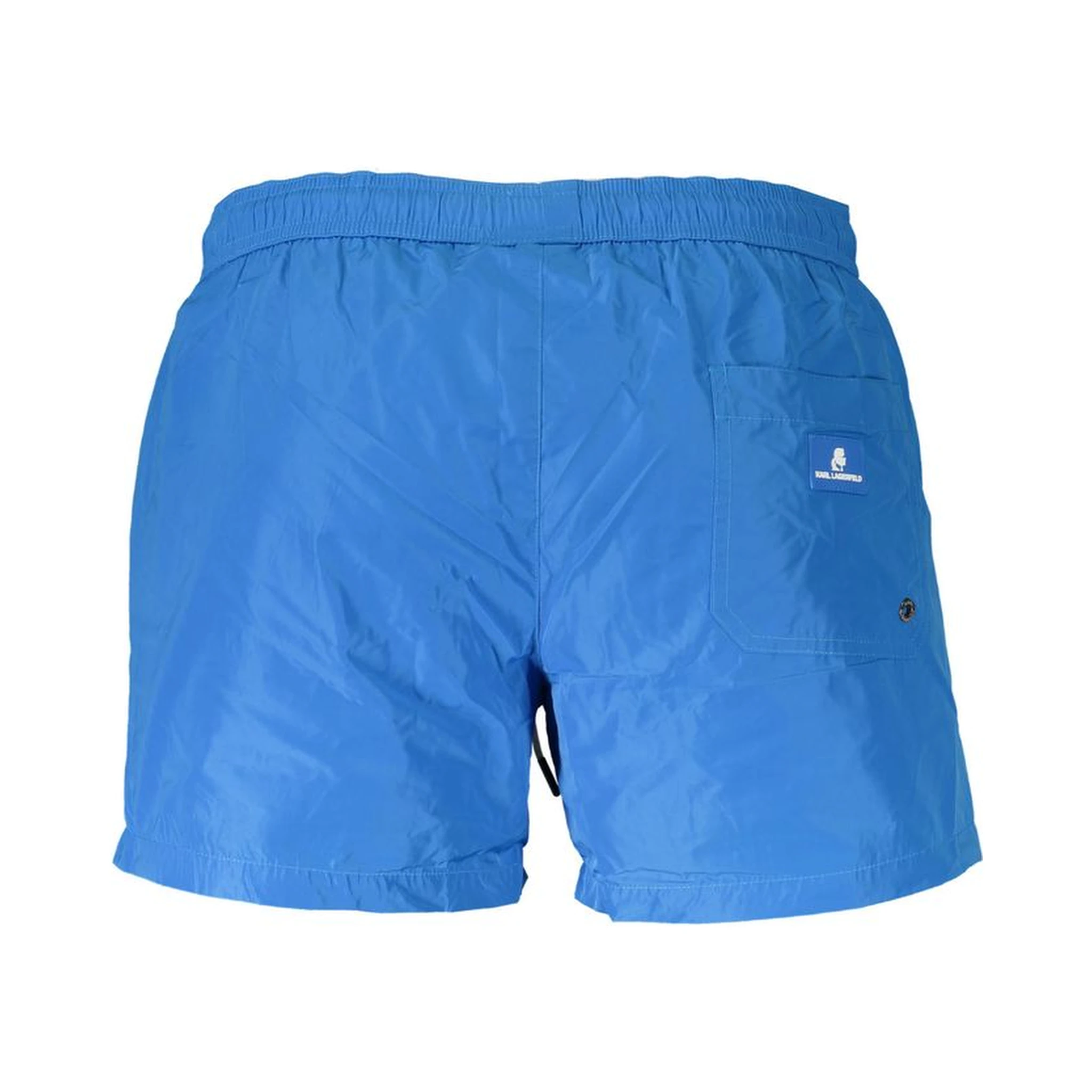 Azzurro Polyester Mens Swim Boxer