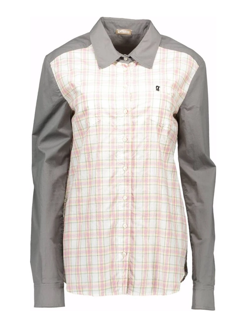 Grigio Cotton Women's Shirt