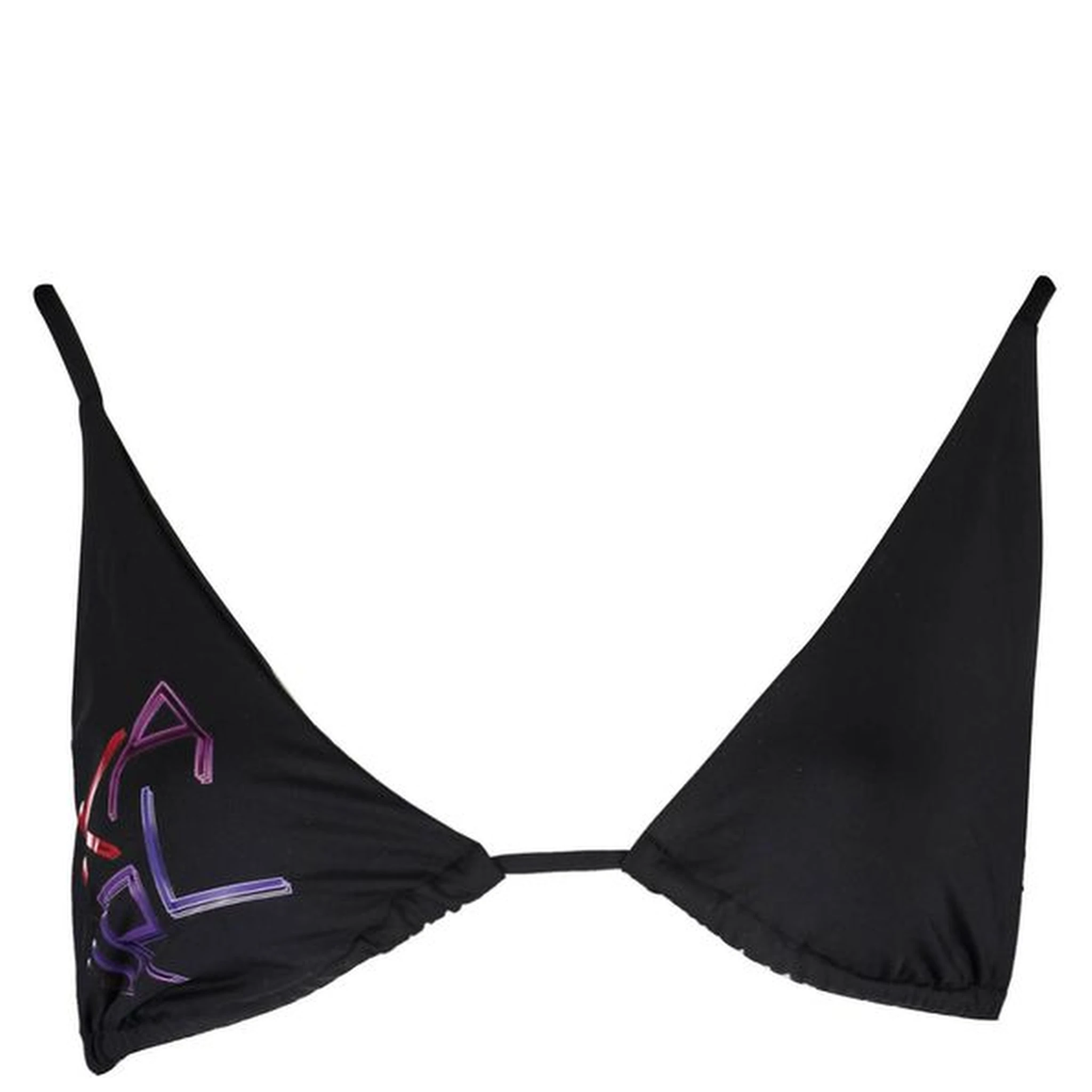 Black Elastane Swimwear