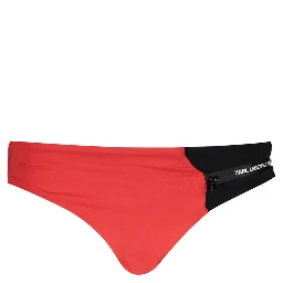 Rosso Poliammide Womens Swim Brief