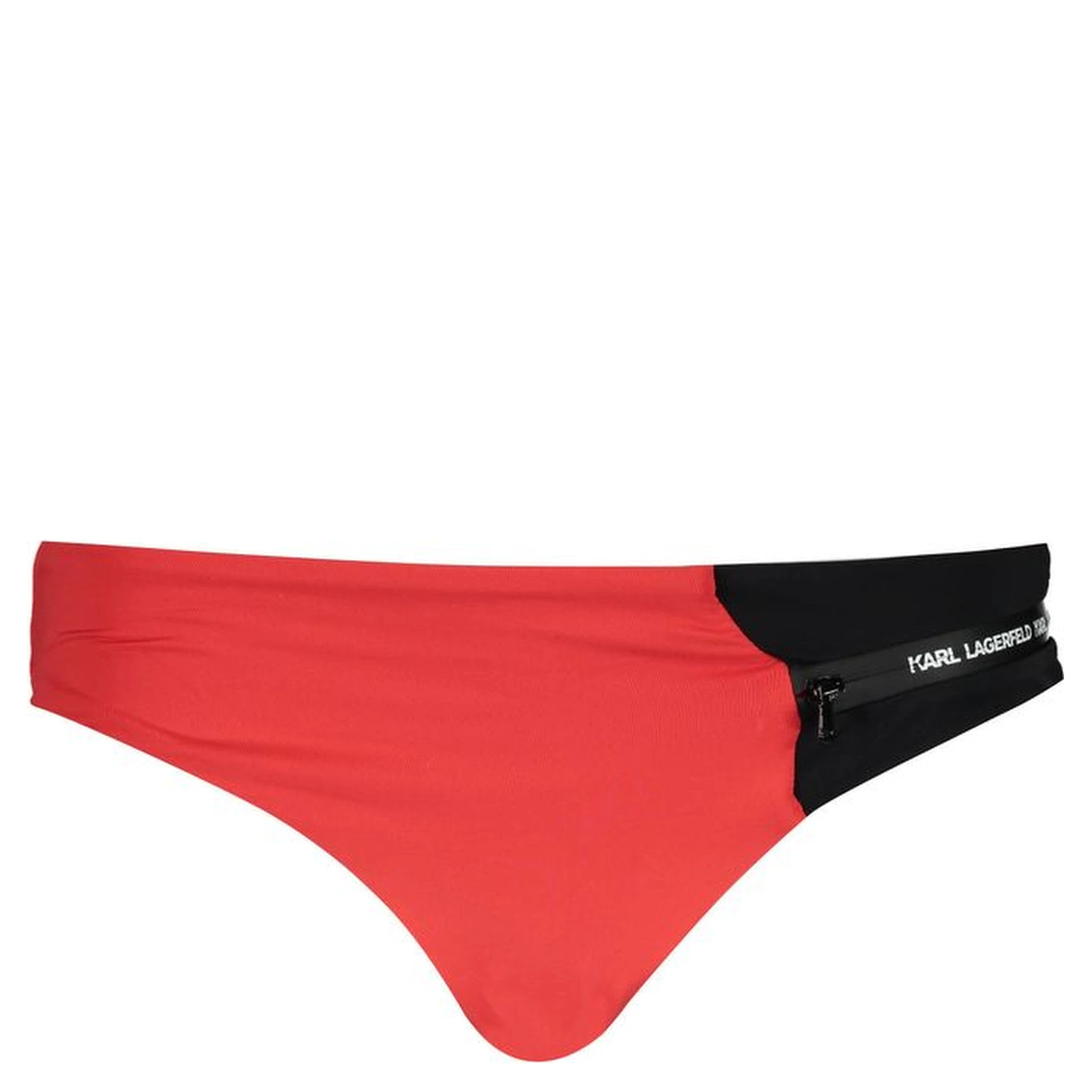 Rosso Poliammide Womens Swim Brief
