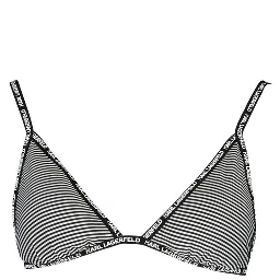 Black Elastane Swimwear