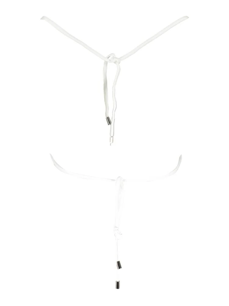 White Elastane Swimwear alternative