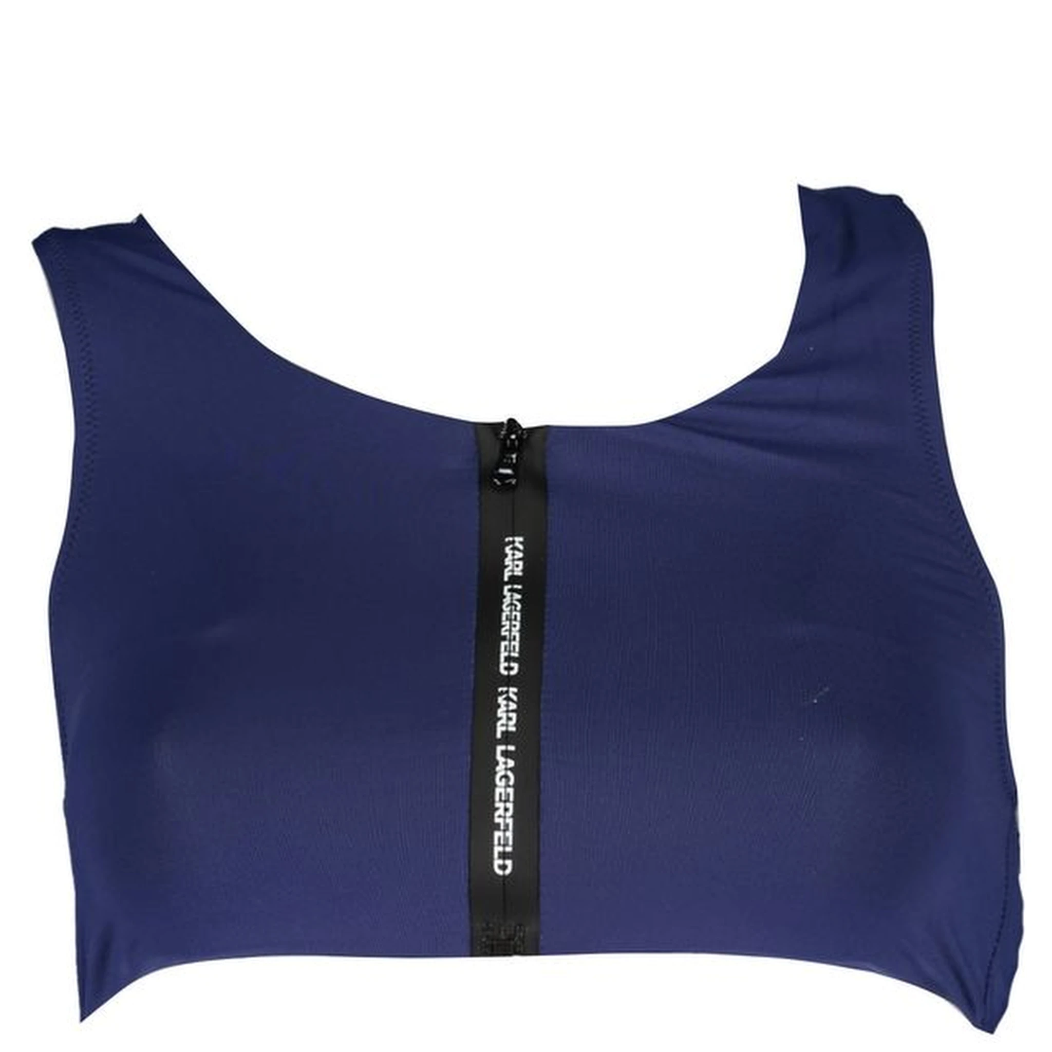 Blue Elastane Swimwear