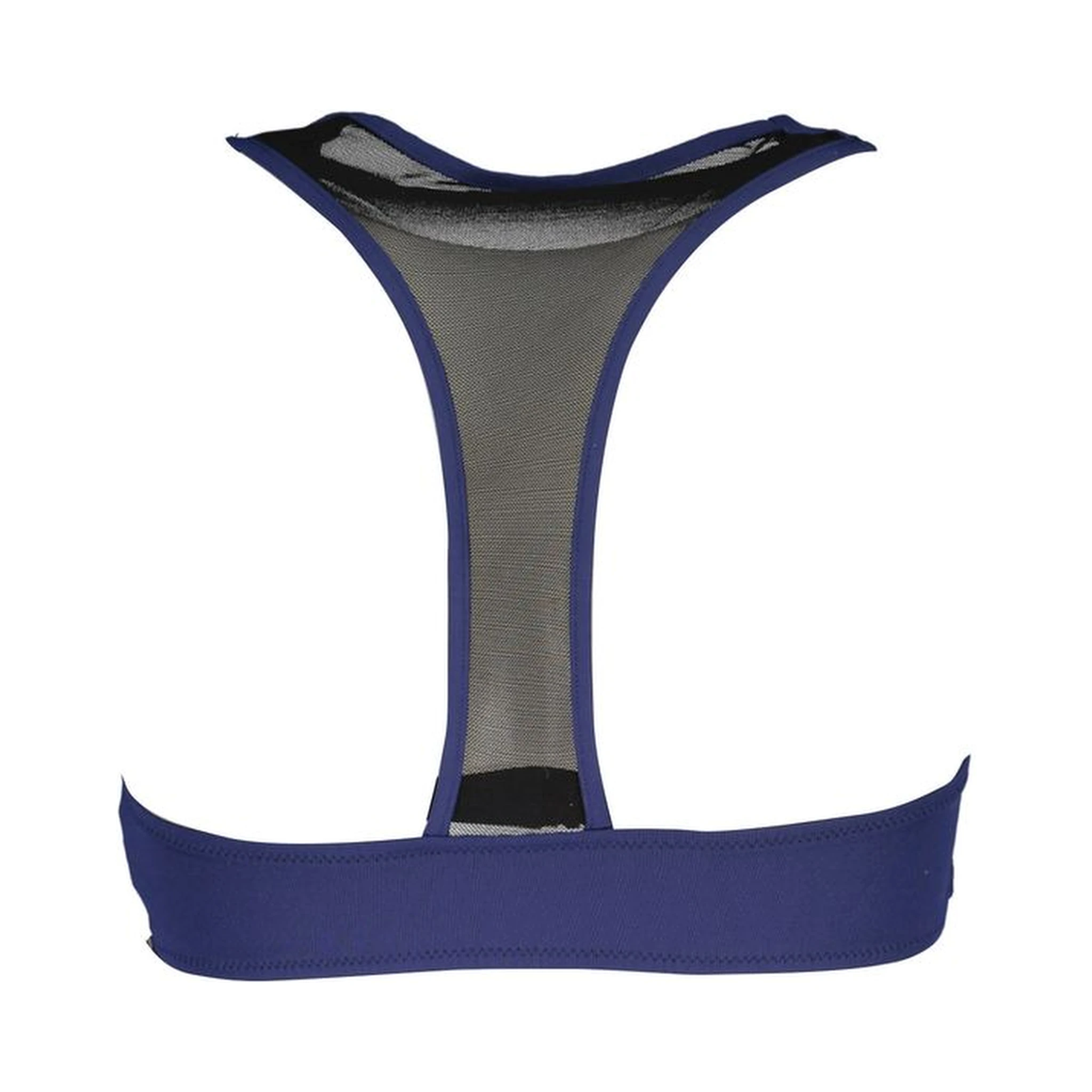 Blue Elastane Swimwear