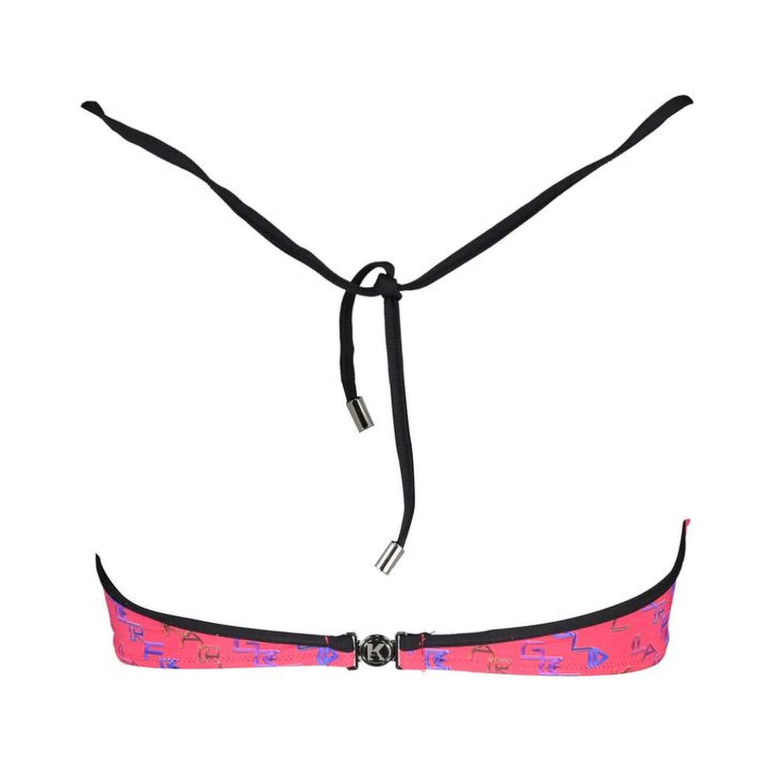 Red Elastane Swimwear