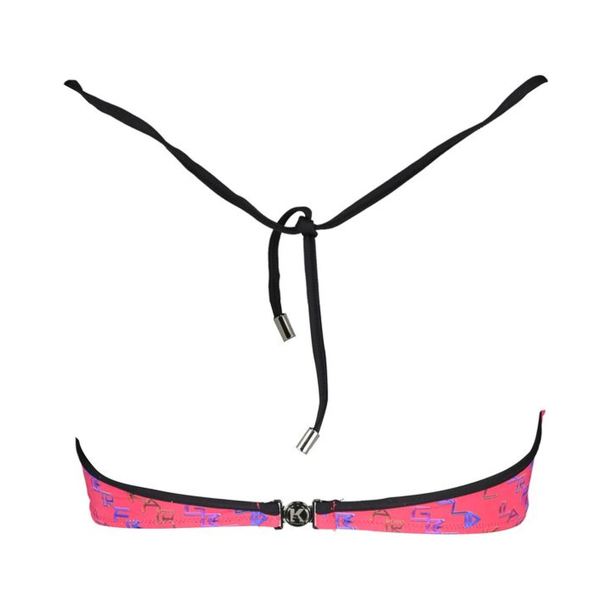 Red Elastane Swimwear