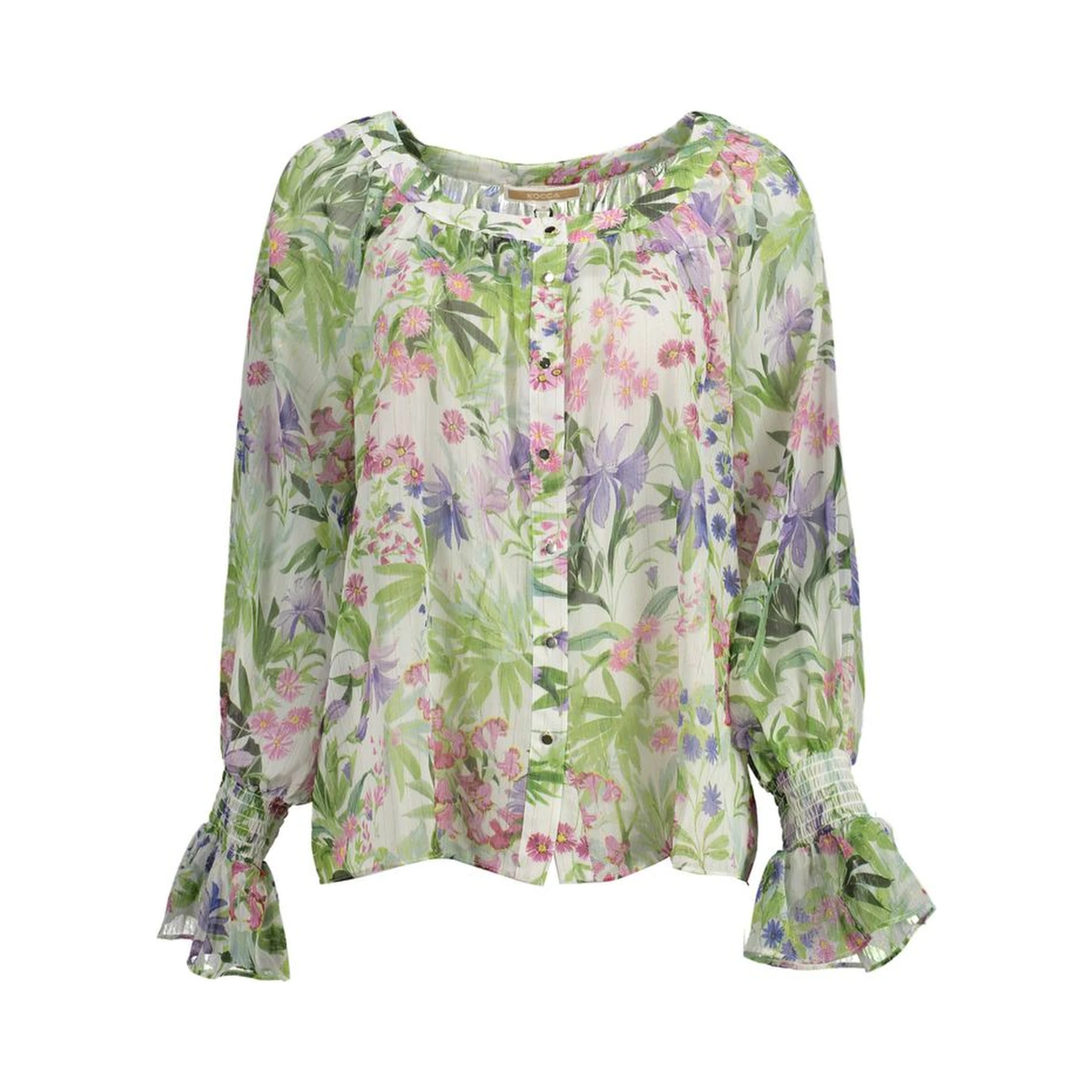 Green Polyester Shirt