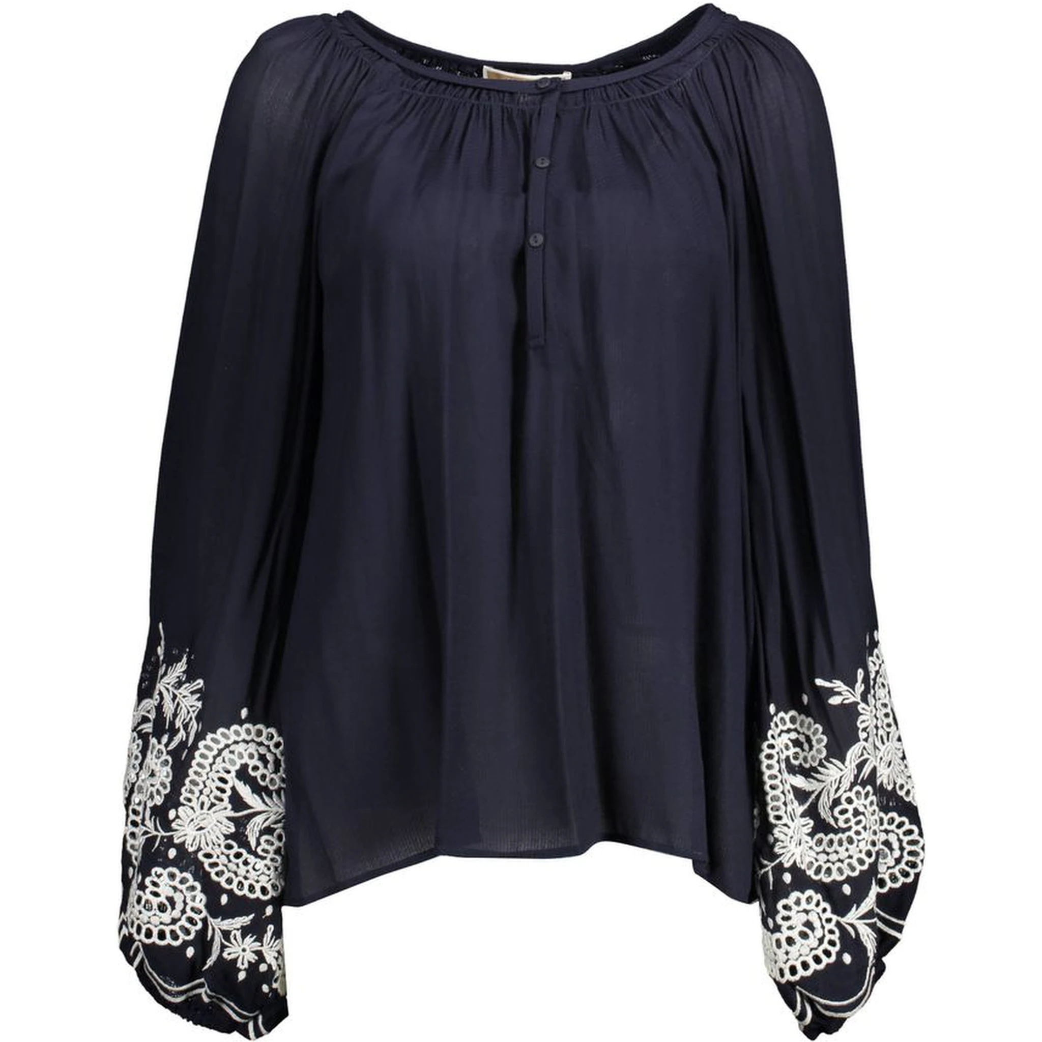 Blue Viscose Shirt