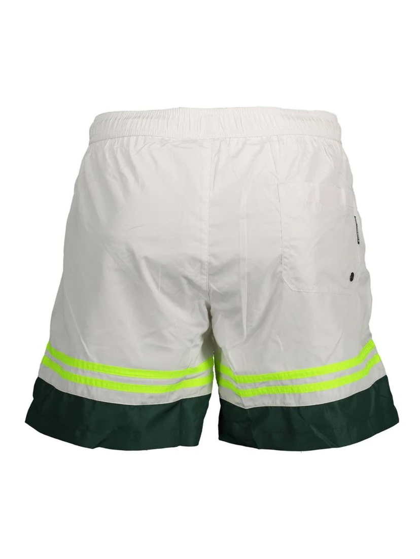 White Polyester Swimwear