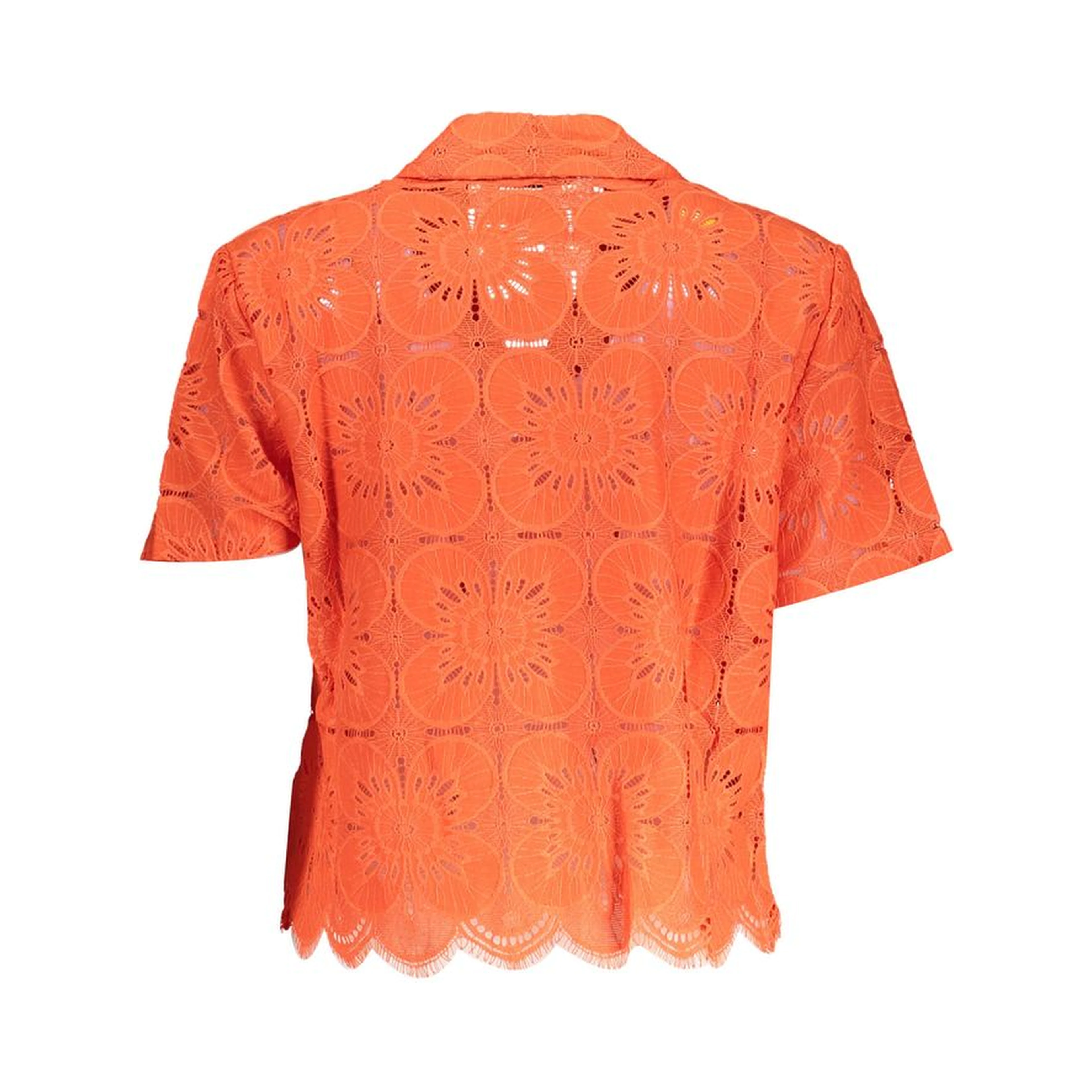 Orange Cotton Shirt