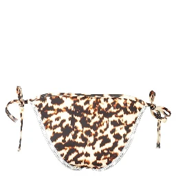 Beige Polyester Swimwear