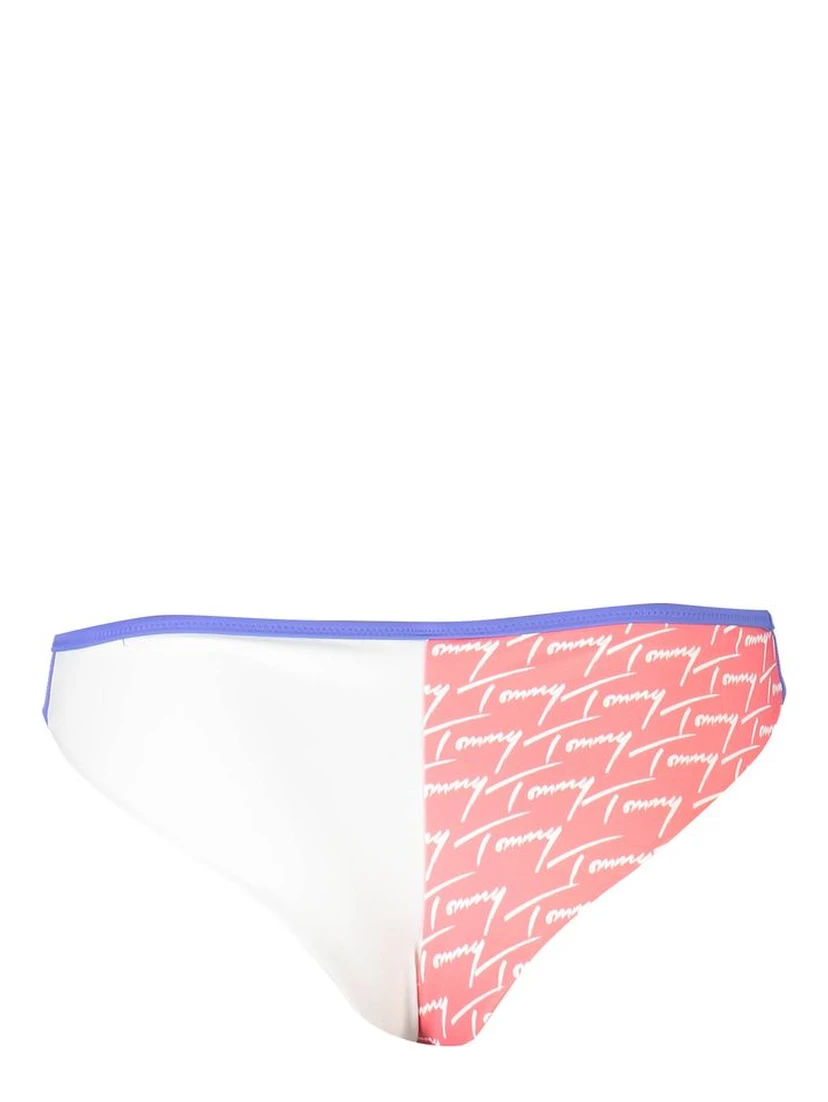 Pink Polyester Swimwear