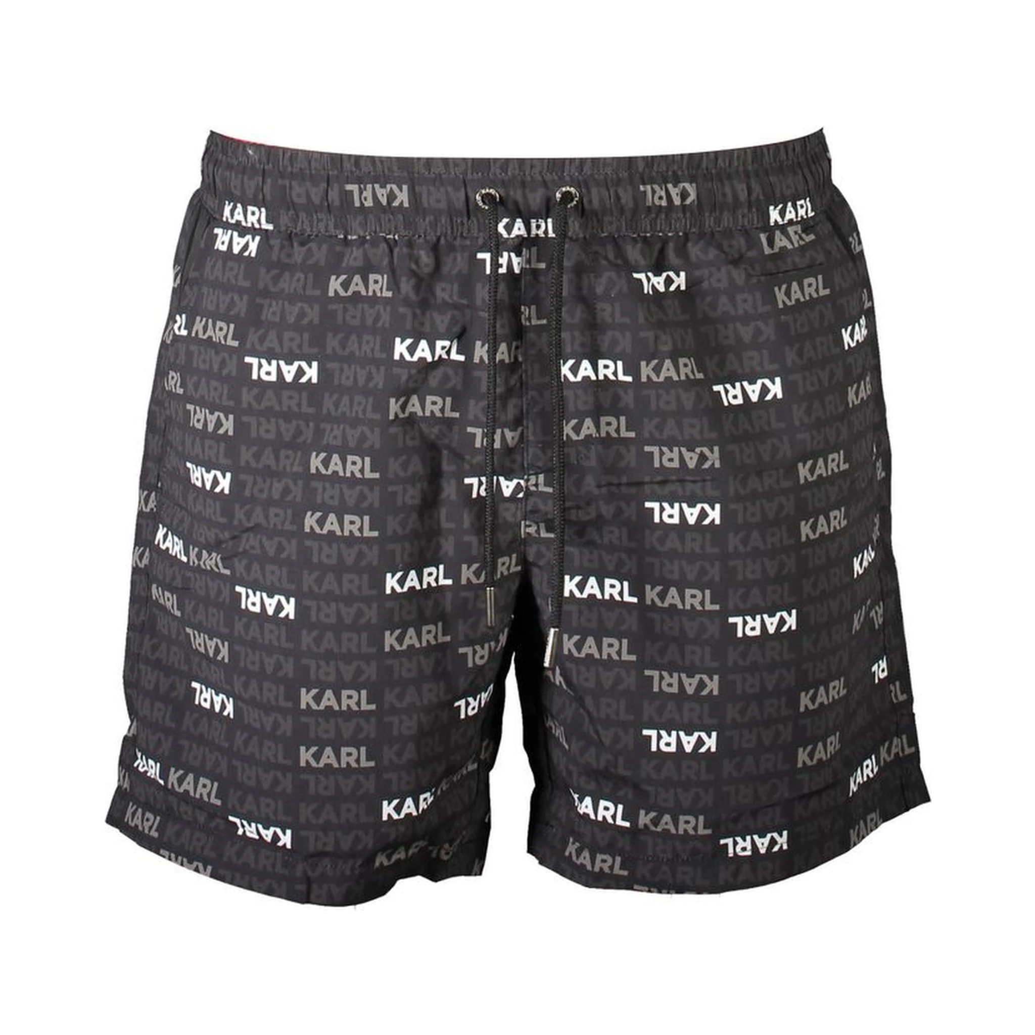 Black Polyester Swimwear