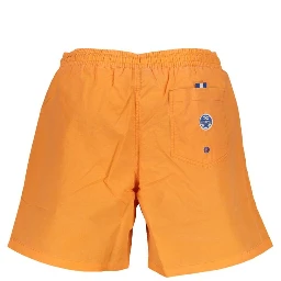 Orange Polyester Swimwear