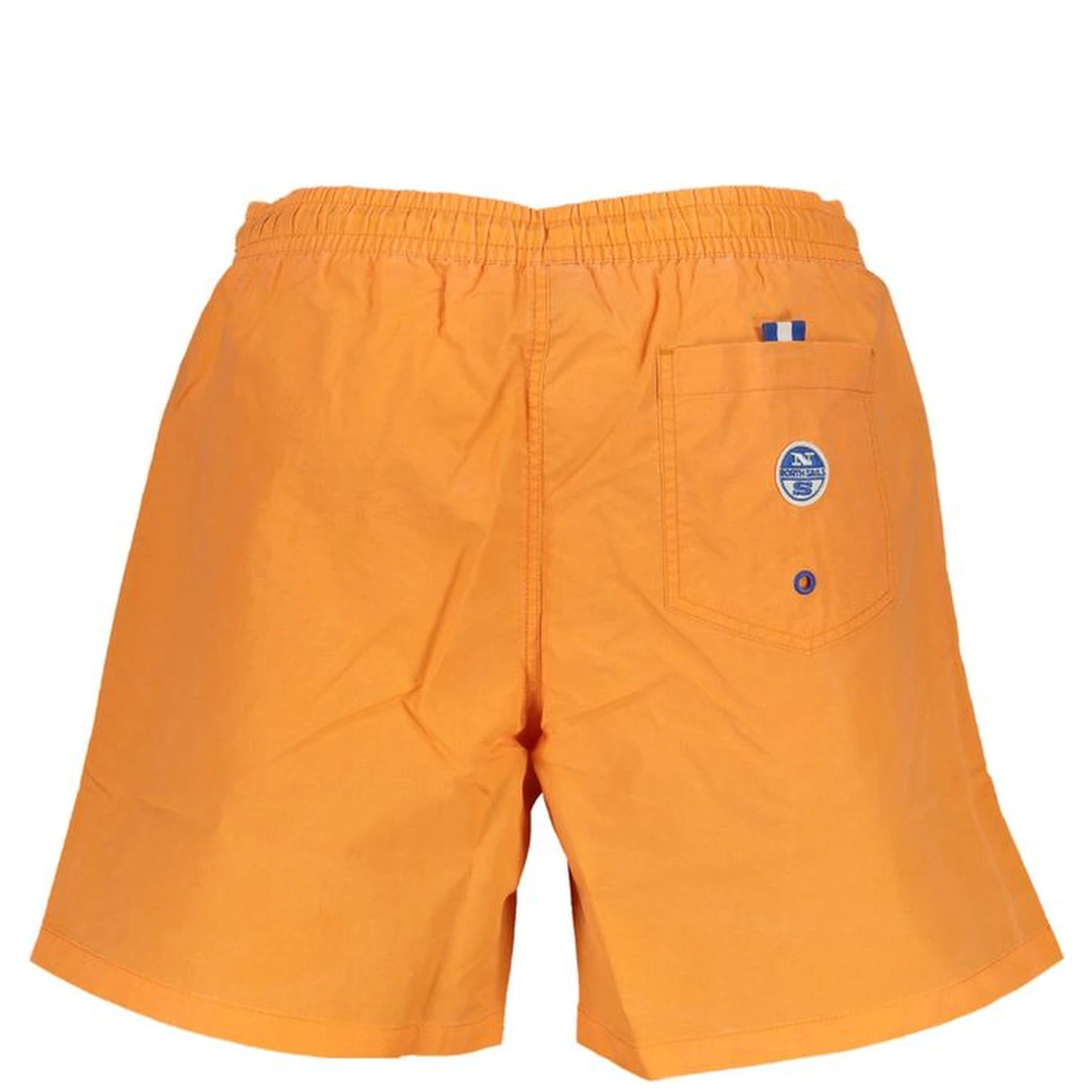 Orange Polyester Swimwear