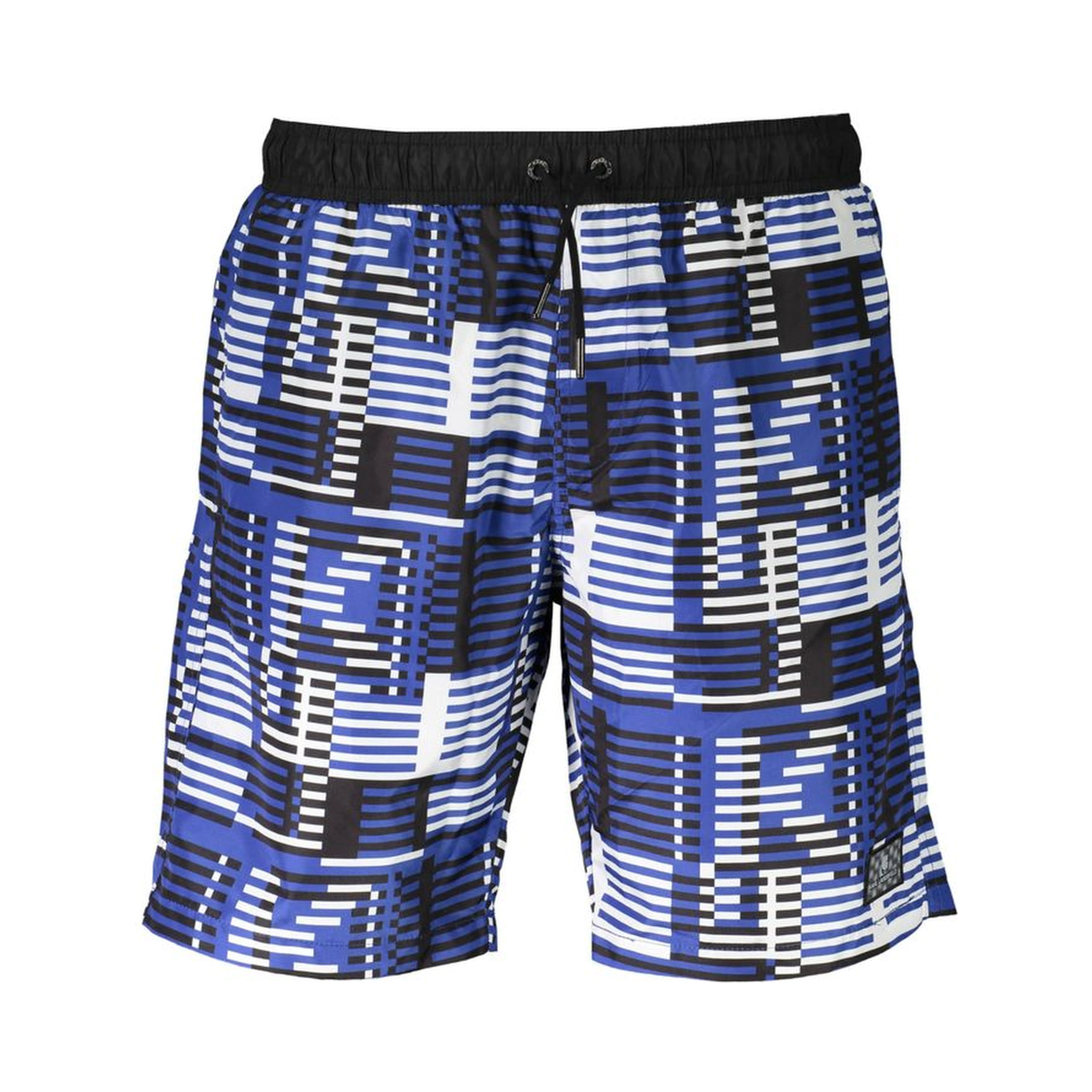Blue Polyester Swimwear