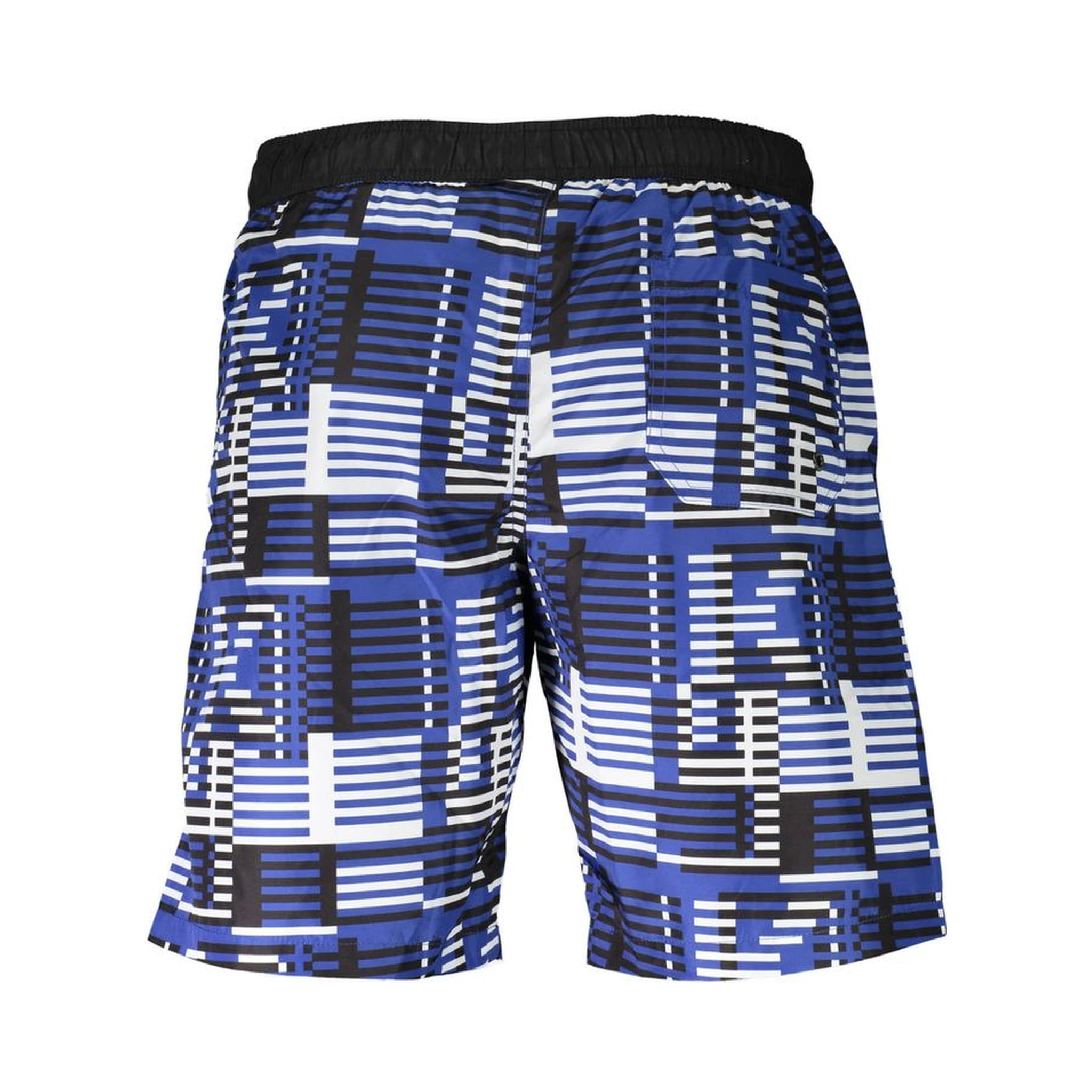 Blue Polyester Swimwear