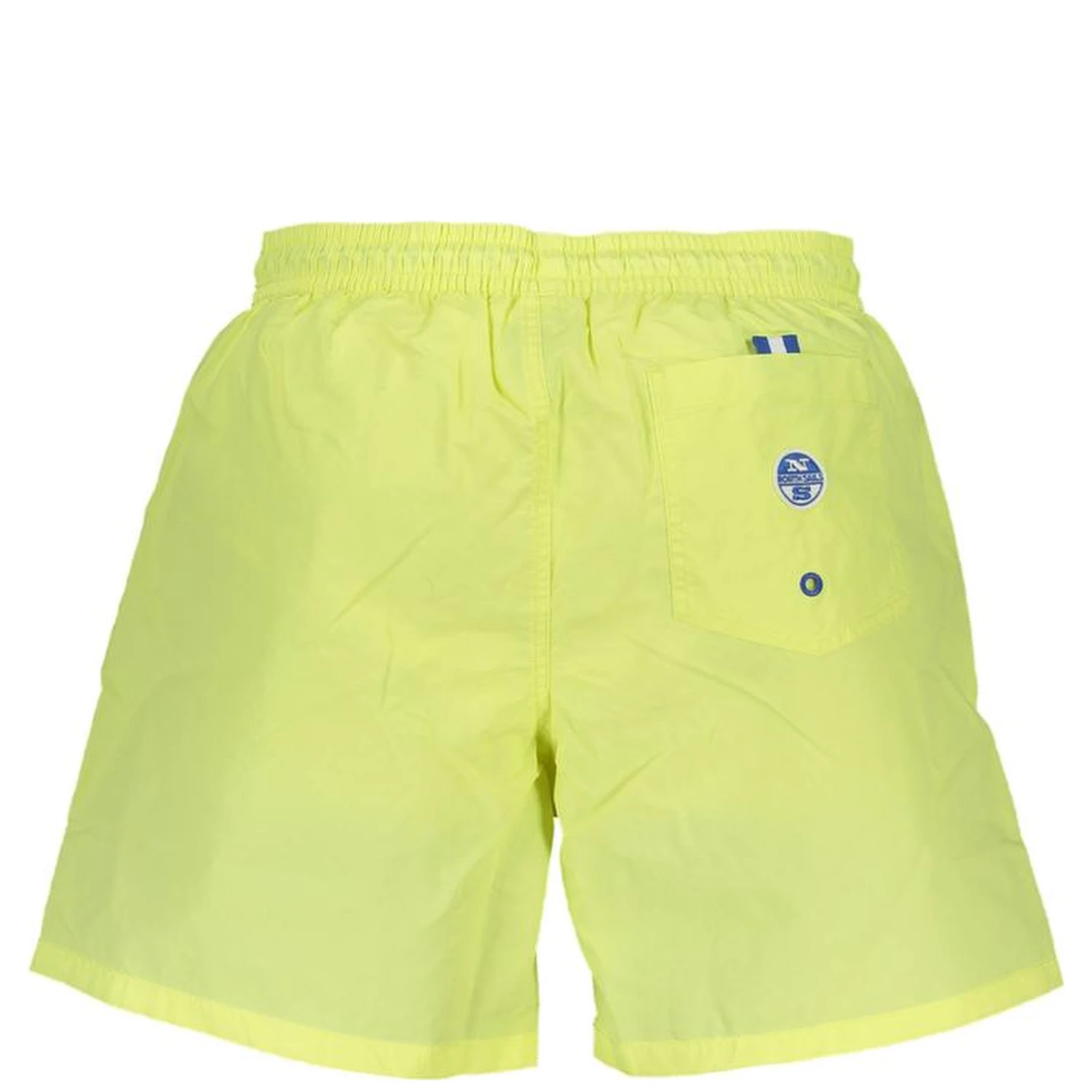 Yellow Polyester Swimwear