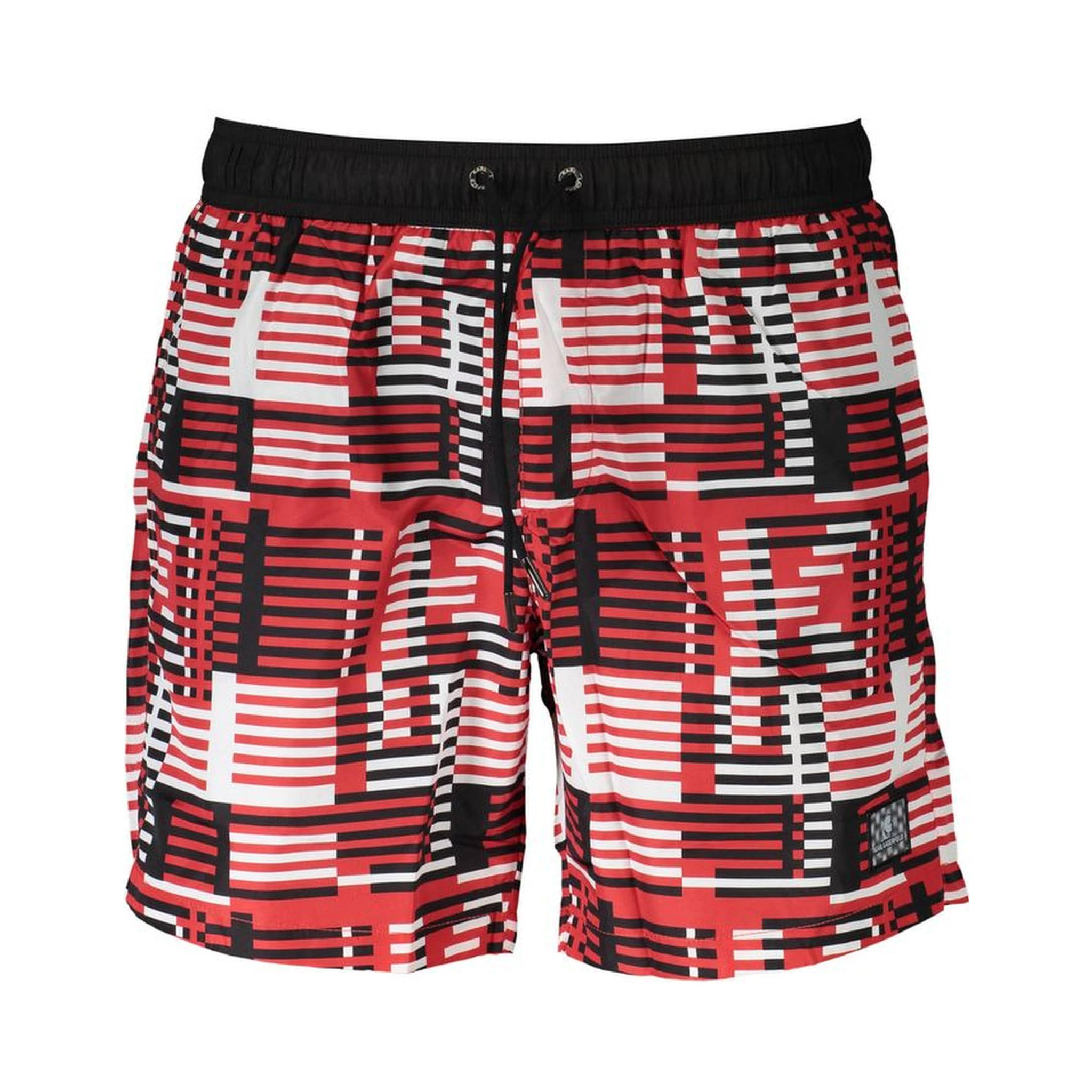 Red Polyester Swimwear