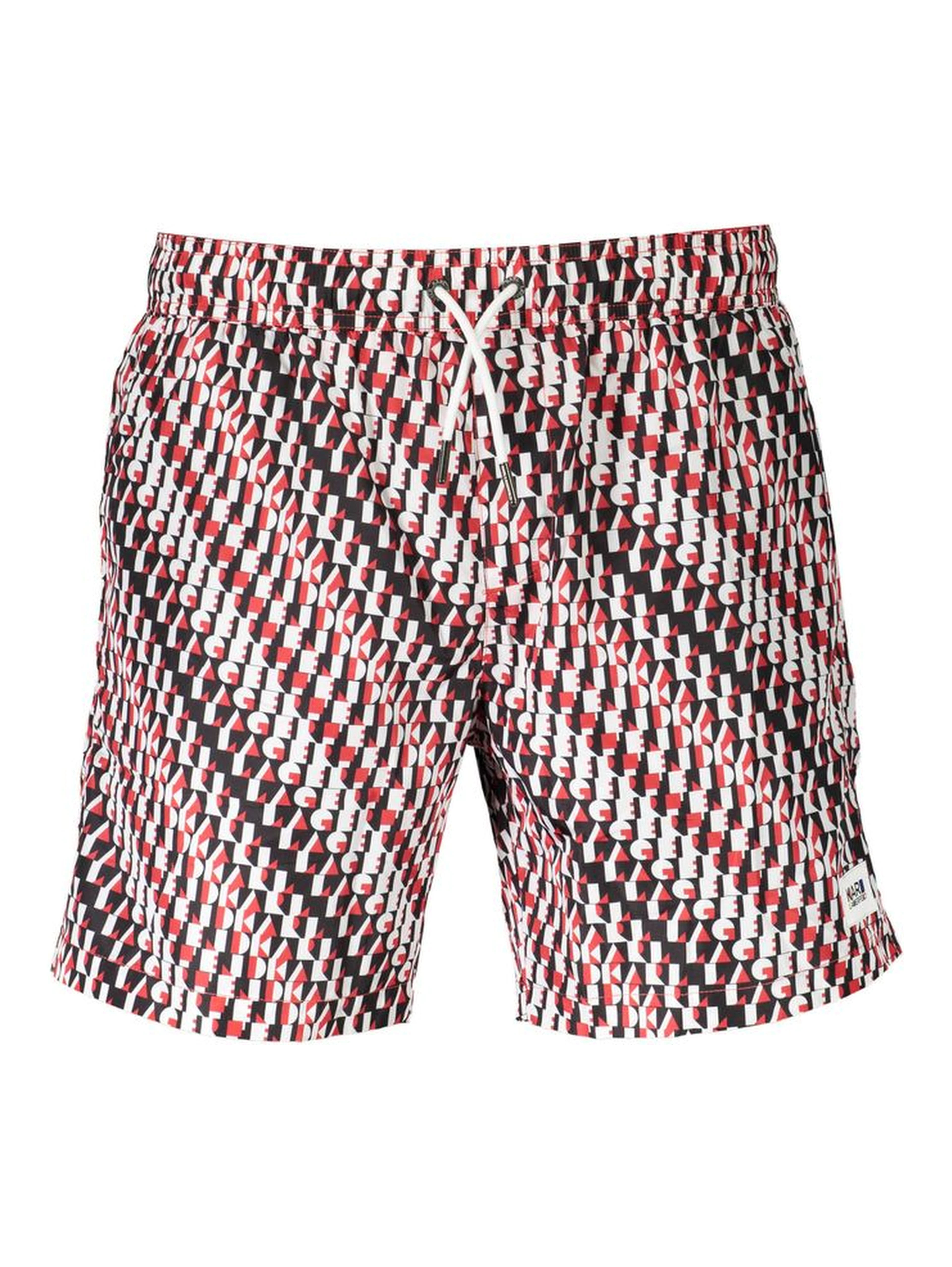 Black Polyester Swimwear