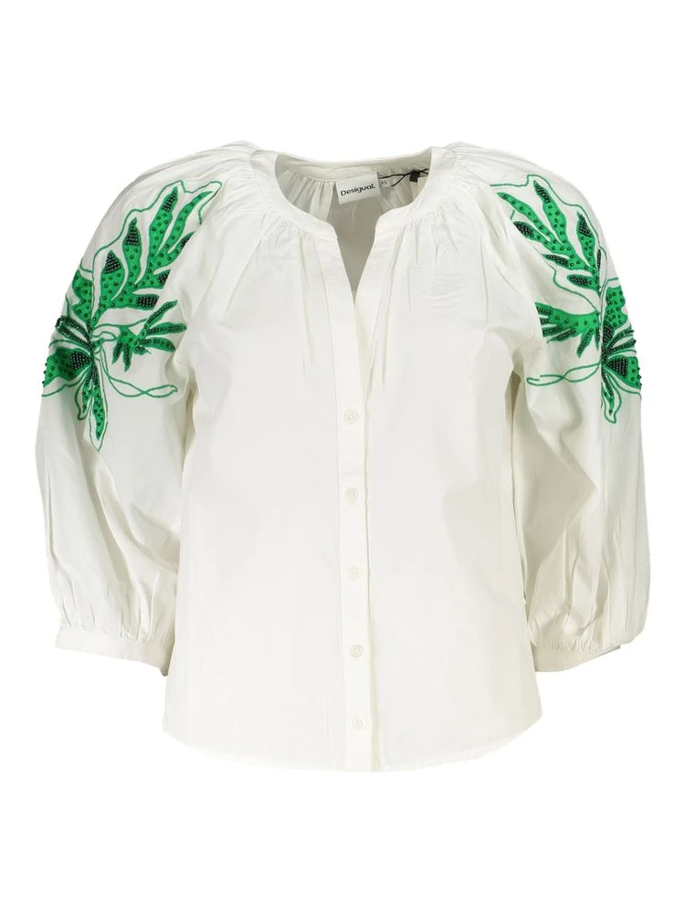 White Polyester Shirt