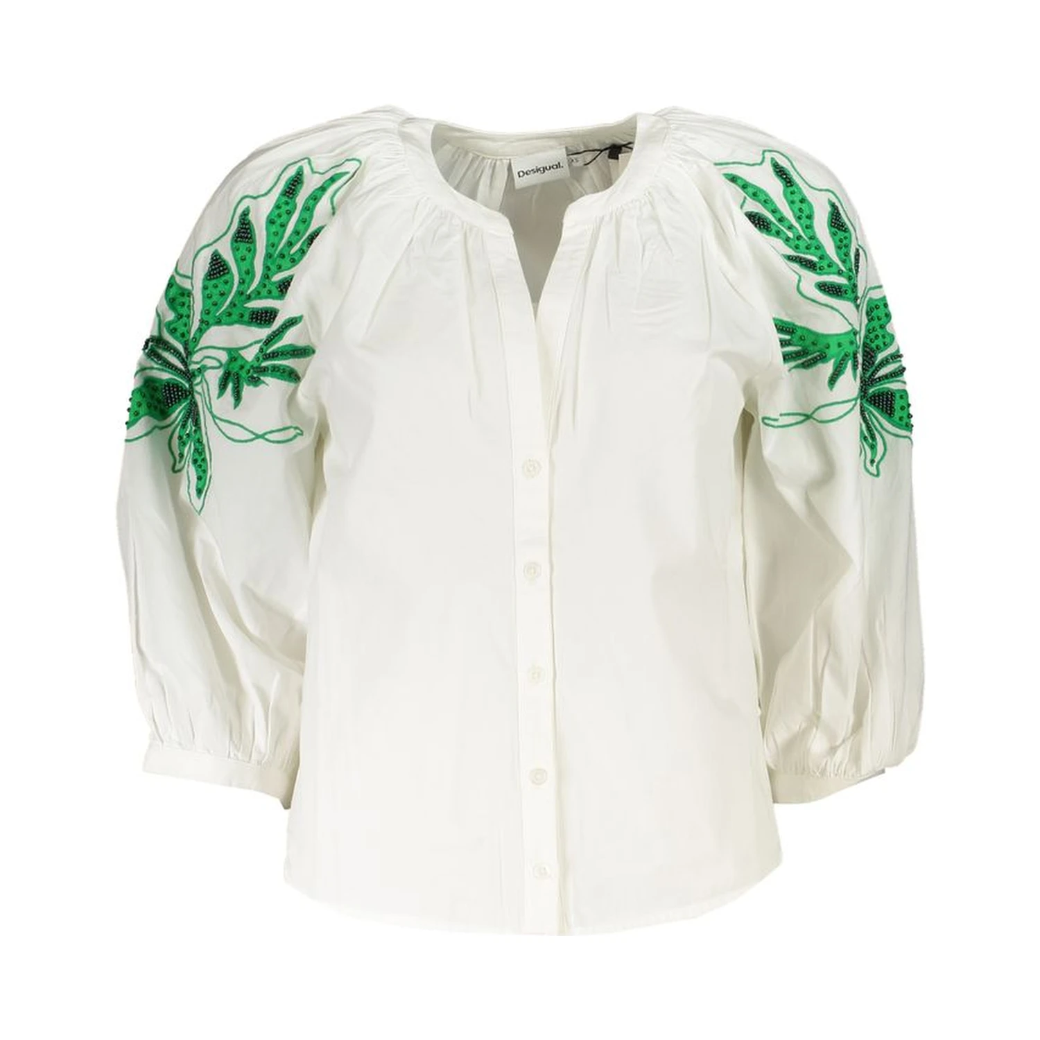White Polyester Shirt
