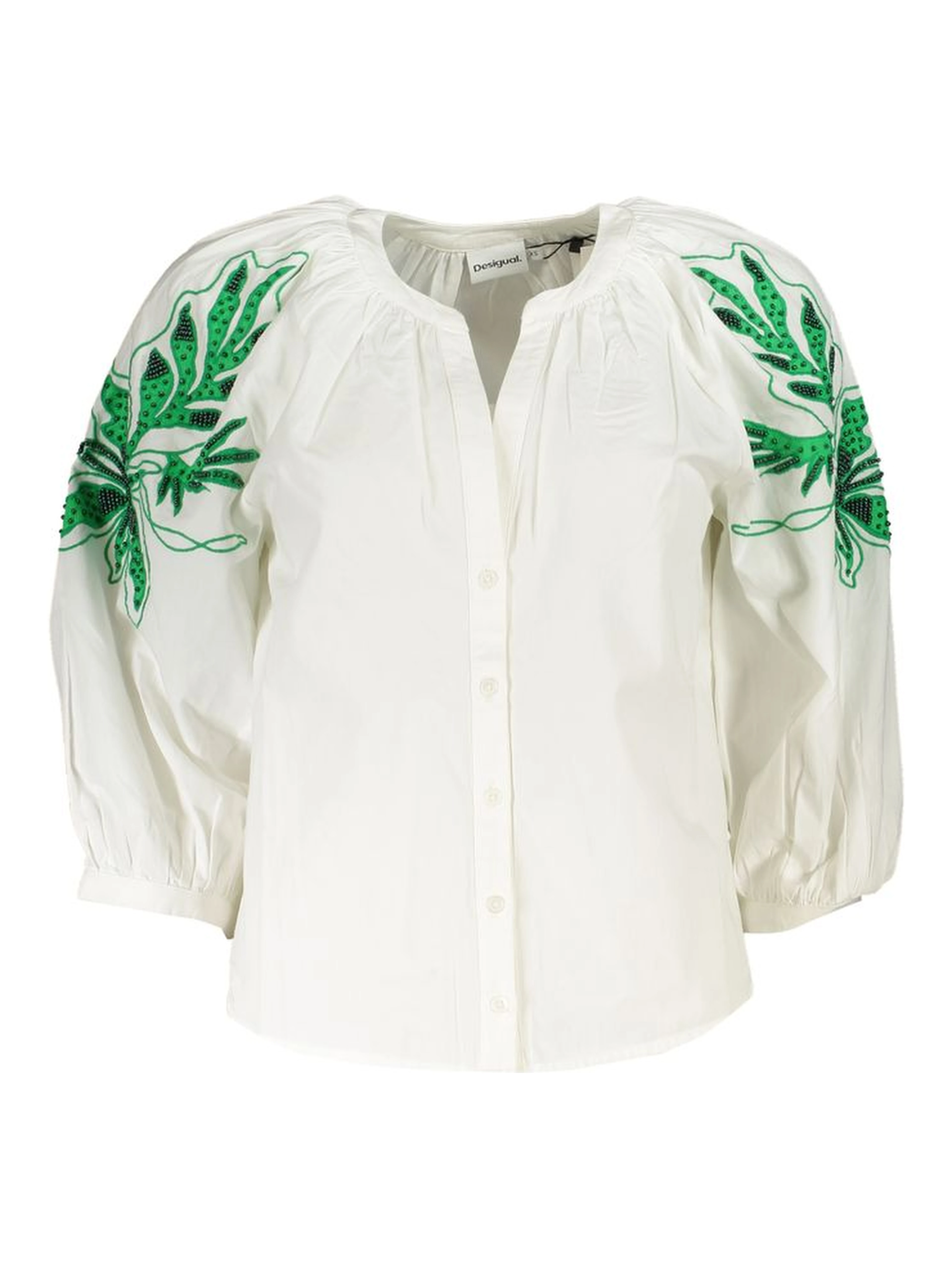 White Polyester Shirt