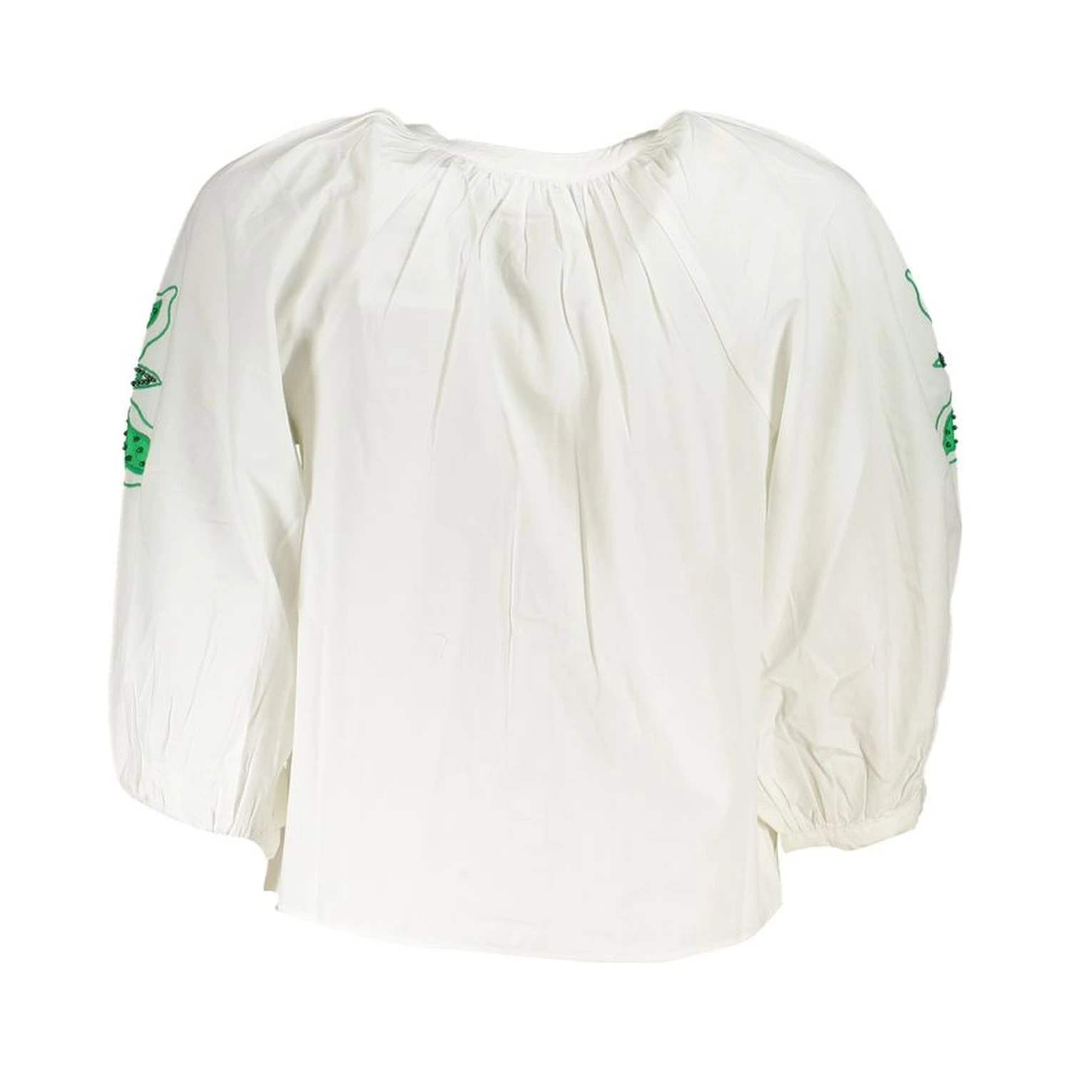 White Polyester Shirt