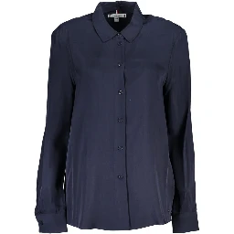 Blue Viscose Shirt