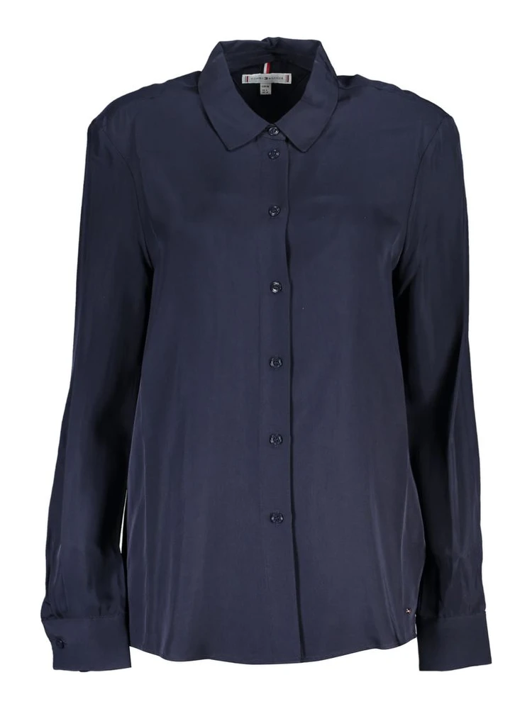 Blue Viscose Shirt